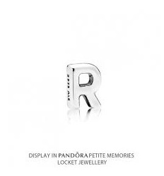 Petite Pandora Plata de Ley Letra R